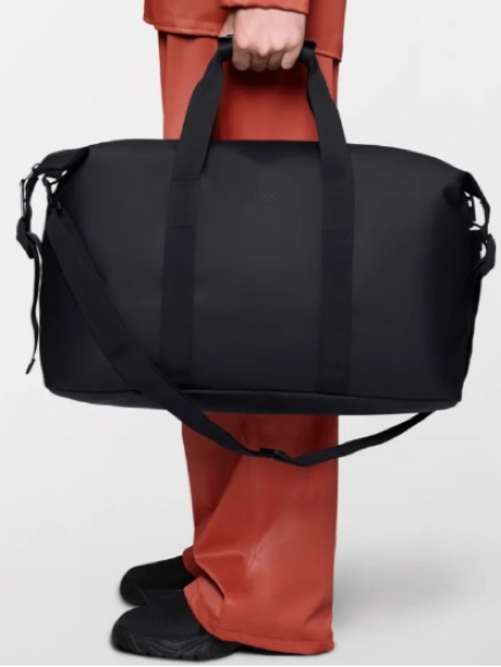 🌻NEW w/tag RAINS Hilo Weekend Bag Waterproof Duffel Travel Overnight Carryall